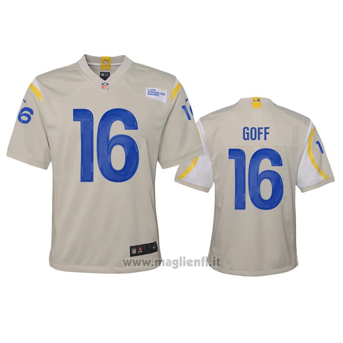 Maglia NFL Game Bambino Los Angeles Rams Jared Goff 2020 Marfil